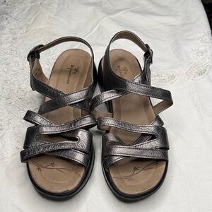 Dr. Scholl's Women's Strappy Metallic Sandals $19
